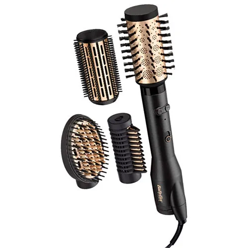 Uscător de păr-perie BaByliss Big Hair Luxe AS970E, 650 W, Negru | Auriu