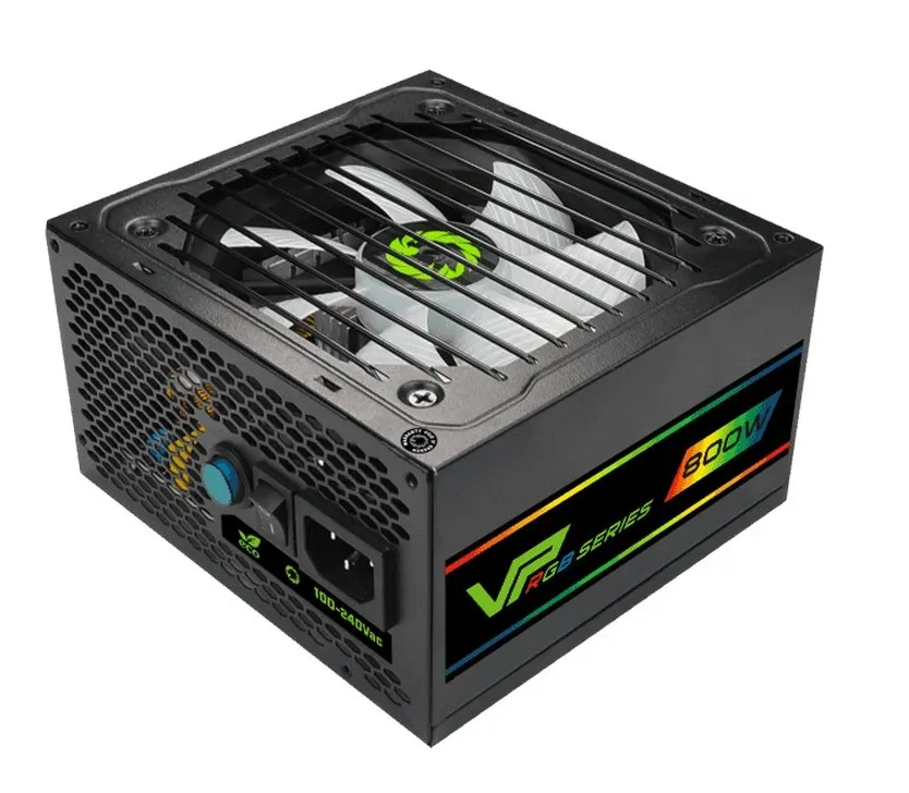 Sursă Alimentare PC Gamemax VP-800-RGB, 800W, ATX, Nemodular