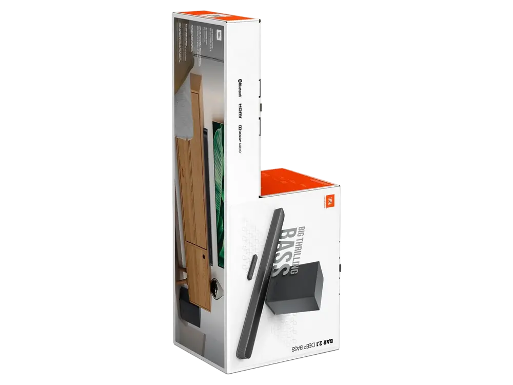 Саундбар JBL Bar 2.1, Чёрный