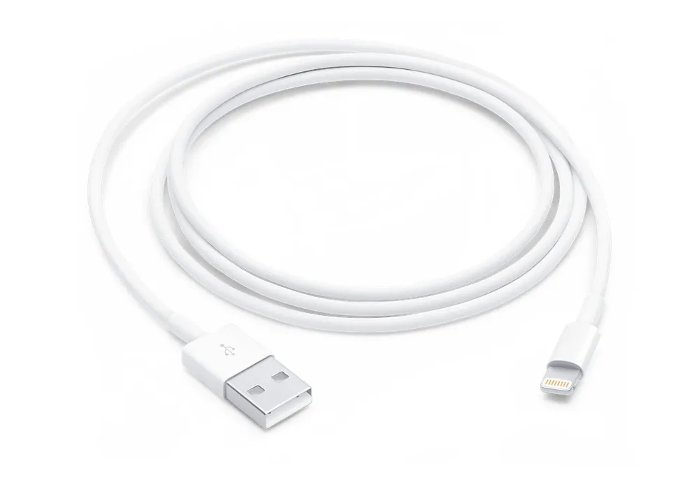 Original Apple Lightning to USB Cable (1 m), Model A1480, White
