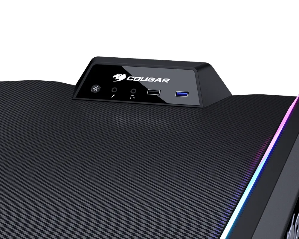 Birou Gaming Cougar MARS 120, Negru