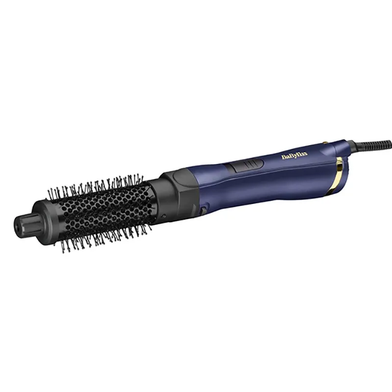 Фен-щётка BaByliss Midnight Luxe AS84PE, 800 Вт, Синий
