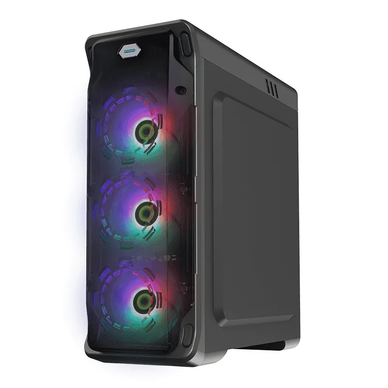 Carcasă PC Gamemax StarLight FRGB, Midi-Tower, ATX, Alb