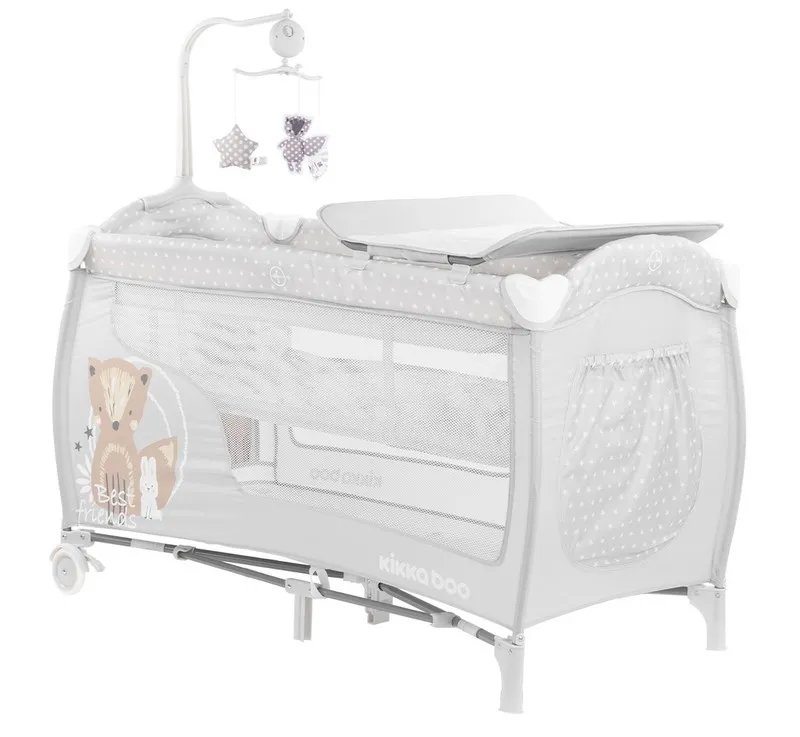 Țarc pentru copii Kikka Boo Sonno, Gri