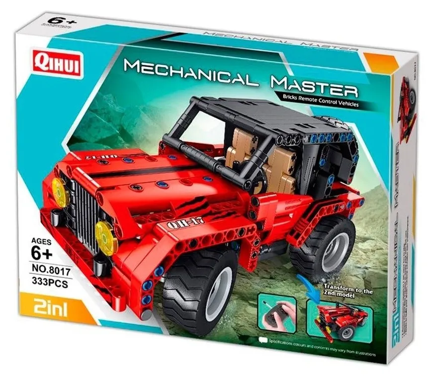 Constructor cu telecomandă XTech 2 Cars