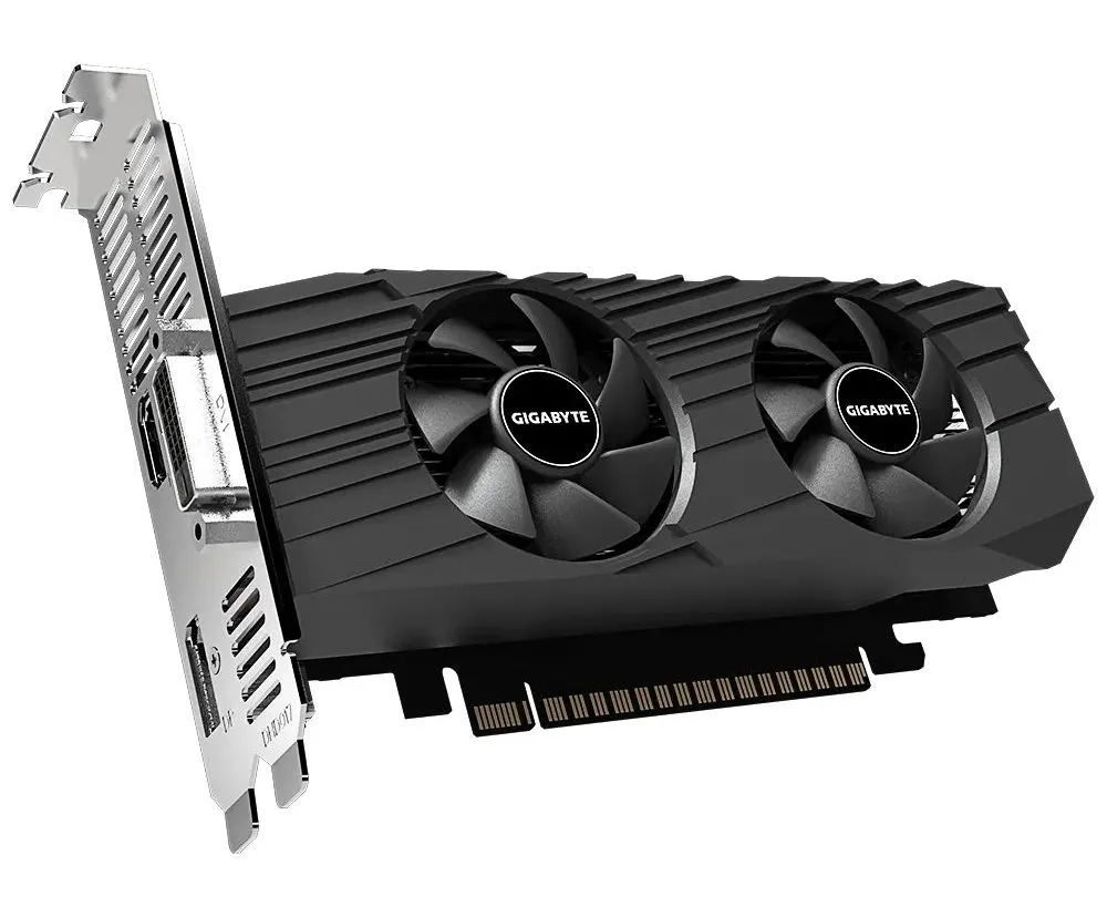 Видеокарта Gigabyte GV-N1650OC-4GL,  4ГБ GDDR5 128бит