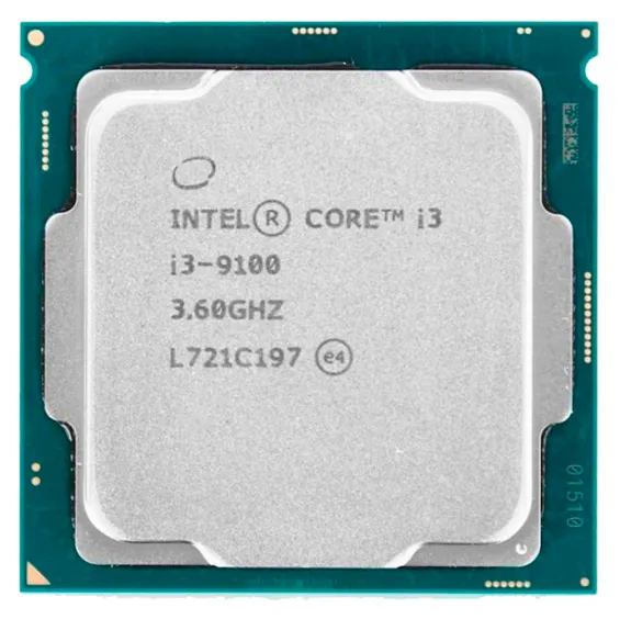 CPU Intel Core i3-9100 3.6-4.2GHz (4C/4T, 6MB, S1151,14nm, Integrated UHD Graphics 630, 65W) Tray