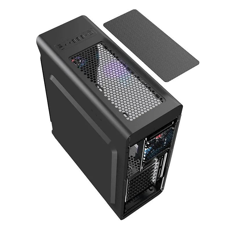 Carcasă PC Gamemax StarLight FRGB, Midi-Tower, ATX, Alb