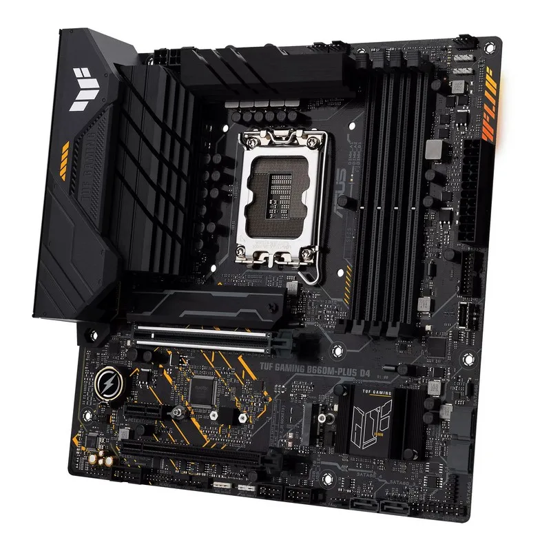 Материнская плата ASUS TUF GAMING B660M-PLUS D4, LGA1700, Intel B660, Micro-ATX