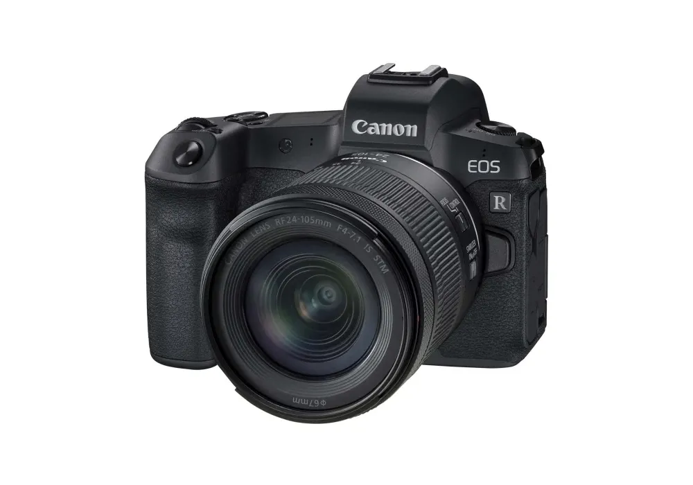 Aparat Foto Mirrorless Canon EOS R + RF 24-105 IS, Negru