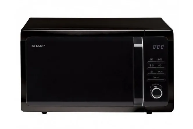 Cuptor cu microunde Sharp R343BK, Negru
