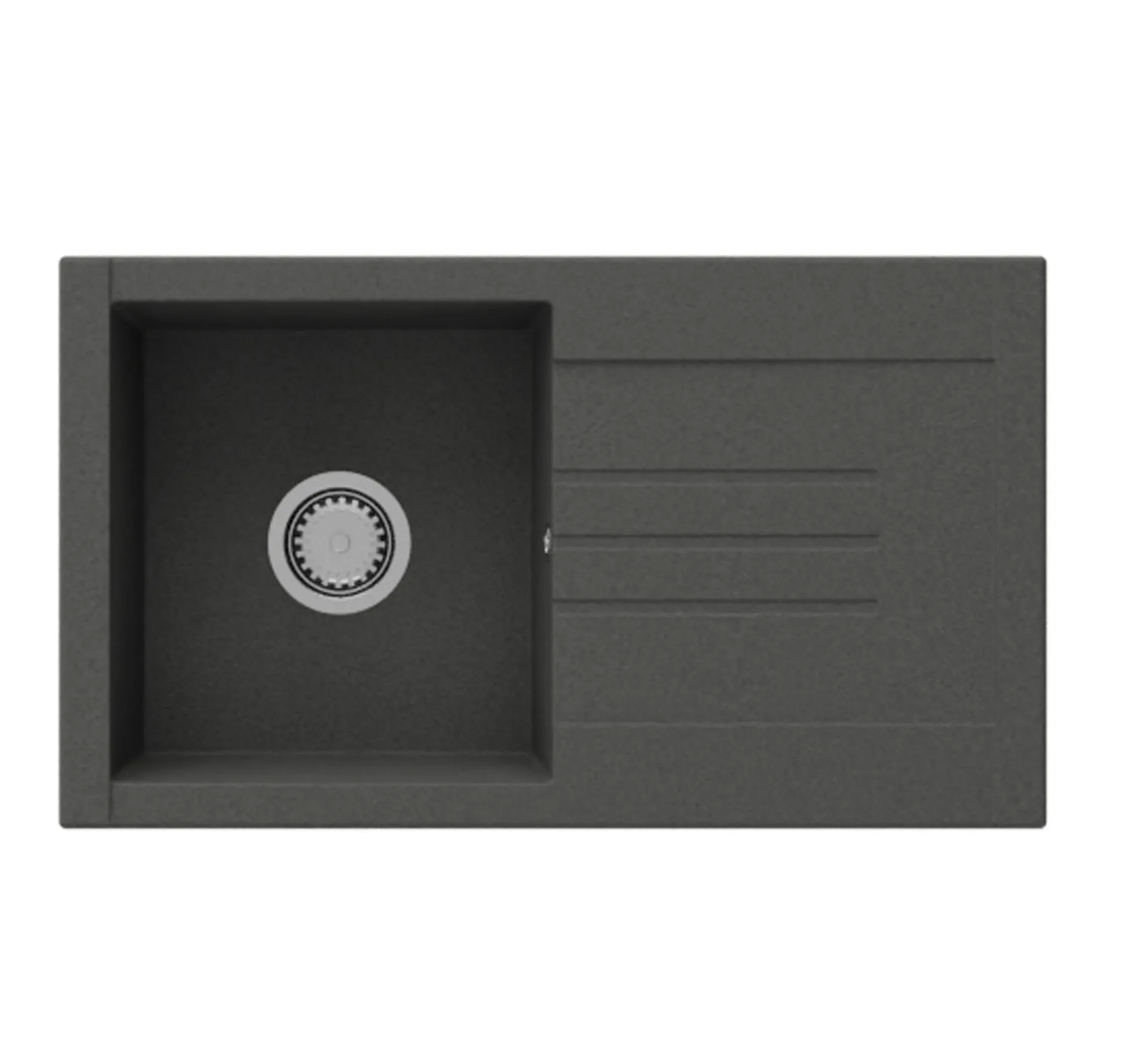 Кухонная мойка SanDonna Arona 760 (Чёрный)