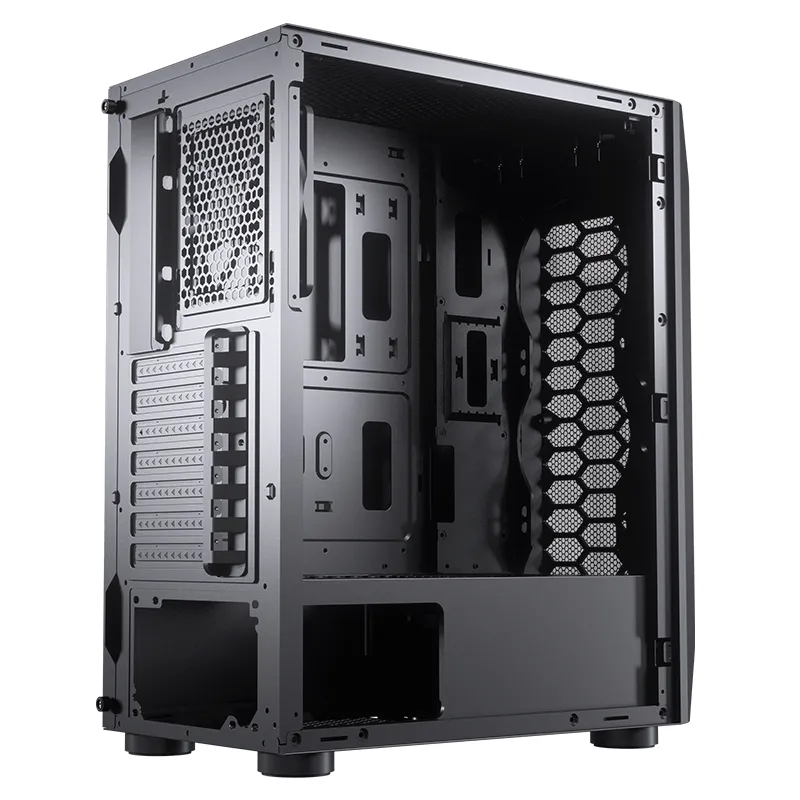 Carcasă PC Cougar MX410, Midi-Tower, ATX, Negru