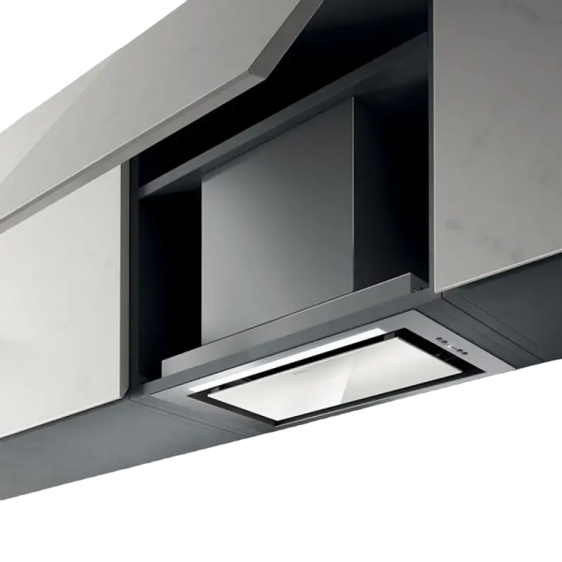 Hota încorporabilă Elica HIDDEN 2.0 IXGL/A/52, Argintiu