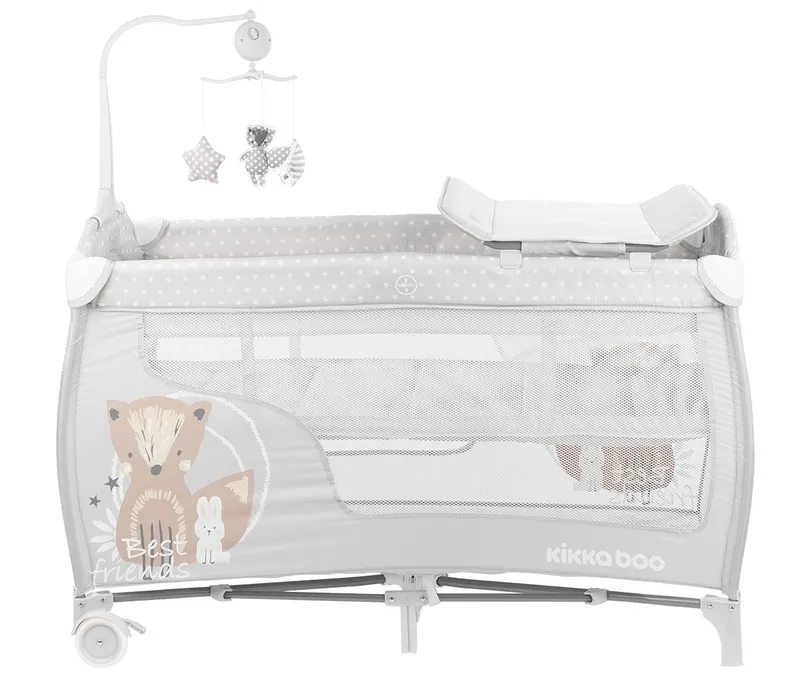 Țarc pentru copii Kikka Boo Sonno, Gri