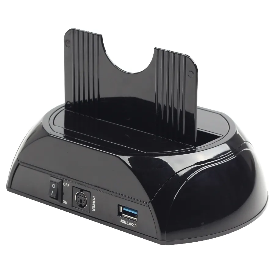 Docking Station pentru HDD/SSD Gembird HD32-U3S-2, Negru (HD32-U3S-2)
