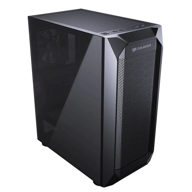 Carcasă PC Cougar MX410, Midi-Tower, ATX, Negru