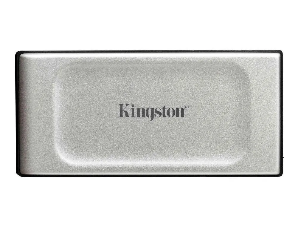 2.0TB Kingston Portable SSD XS2000 Silver, USB-C 3.2 (69.5x32.6x13.5mm, 28.9g, R/W:2K/2K MB/s)