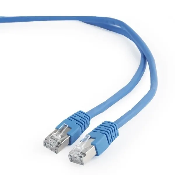 Patch cord Cablexpert PP6-2M/B, Cat6 FTP , 2m, Albastru