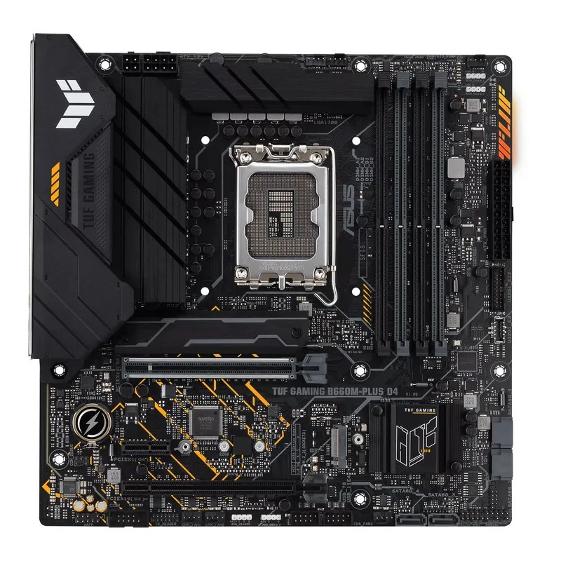 Материнская плата ASUS TUF GAMING B660M-PLUS D4, LGA1700, Intel B660, Micro-ATX