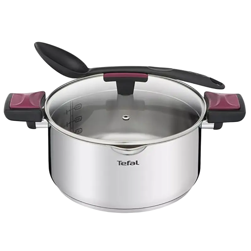 Набор посуды Tefal G723SA74, 6,1л, Серебристый