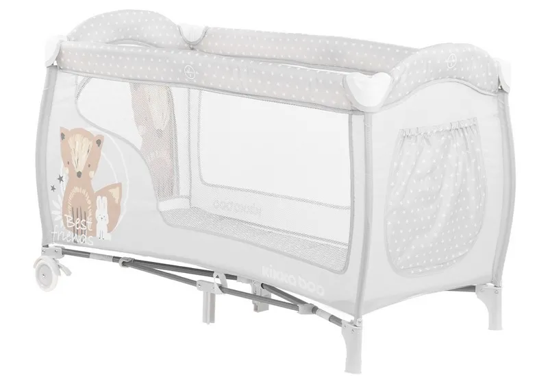 Țarc pentru copii Kikka Boo Sonno, Gri