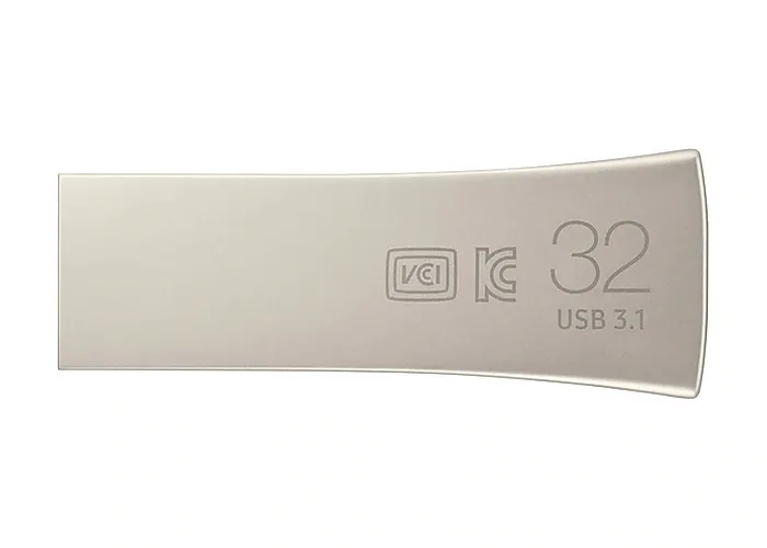 USB Flash накопитель Samsung Bar Plus, 32Гб, Серебристый