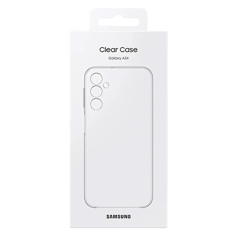Husă Samsung Clear Case Galaxy A24, Transparent