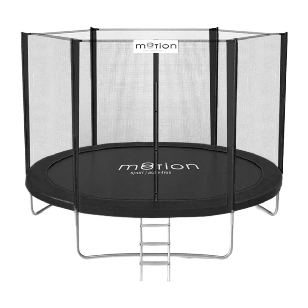 Trambulina JUMI 2.44m plasa externa Negru