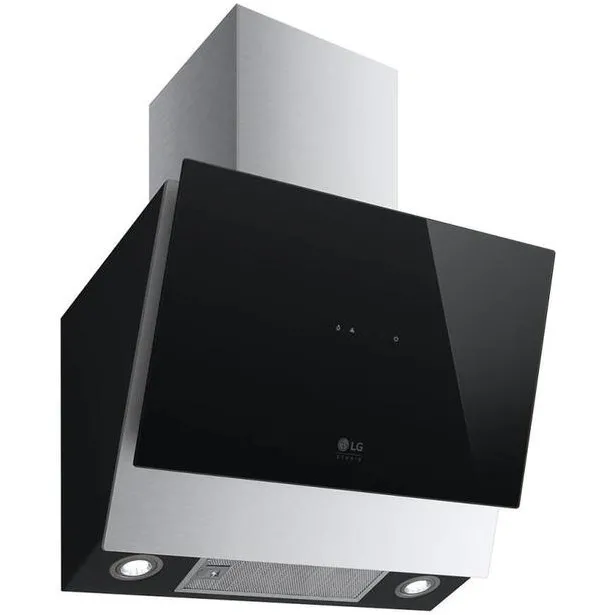 Наклонная Вытяжка LG HCEZD2427B, Чёрный
