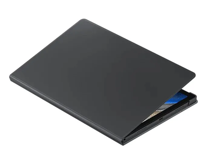 Husă pentru tabletă Samsung Tab A8 Book Cover, 10,5", Poliuretan, Gri închis
