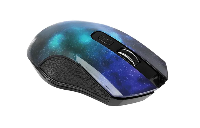 Беcпроводная мышь QUMO Universe, Разноцветный