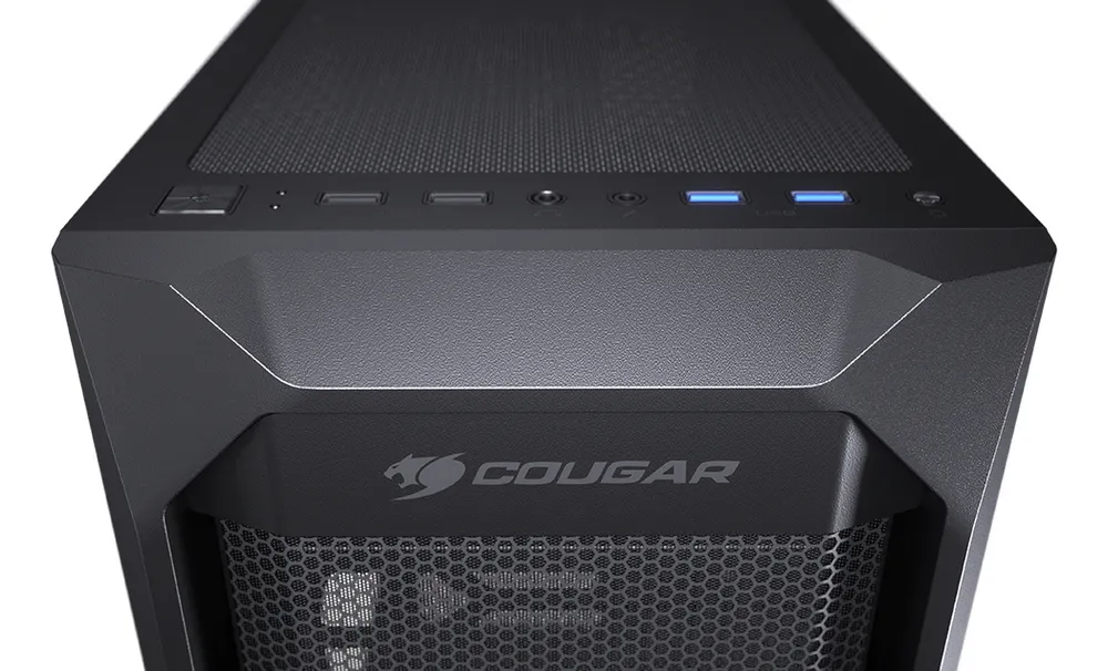 Carcasă PC Cougar MX410, Midi-Tower, ATX, Negru