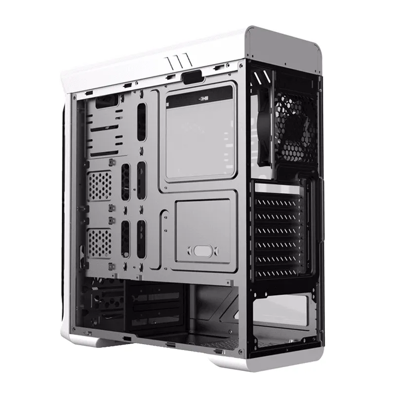 Carcasă PC Gamemax StarLight FRGB, Midi-Tower, ATX, Alb
