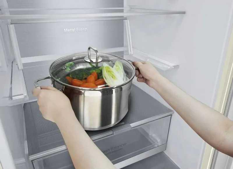 Frigider LG GA-B459SEUM, Bej