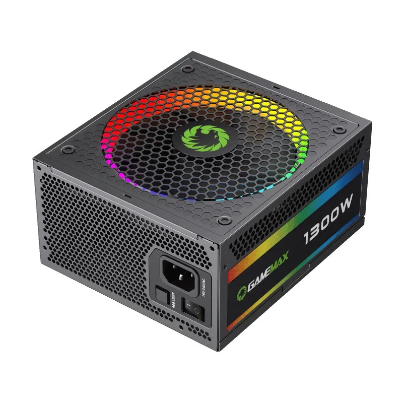 Sursă Alimentare PC Gamemax RGB-1300, 1300W, ATX, Complet modular