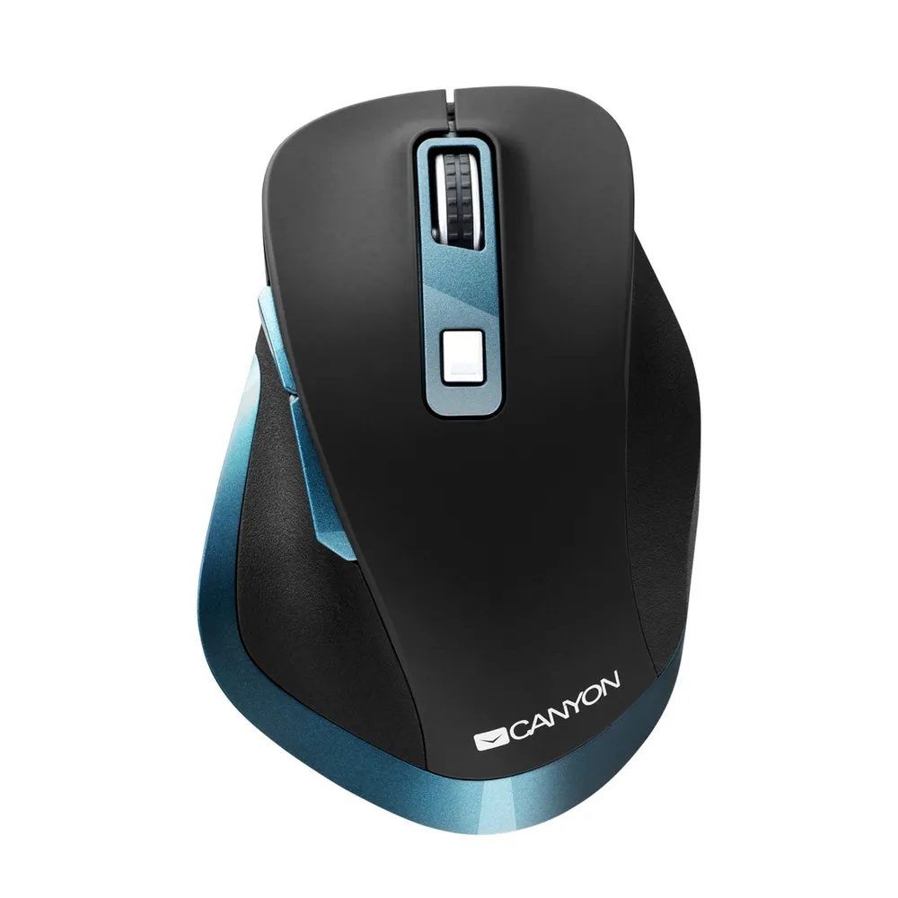Беcпроводная мышь Canyon MW-14, Черный/Синий