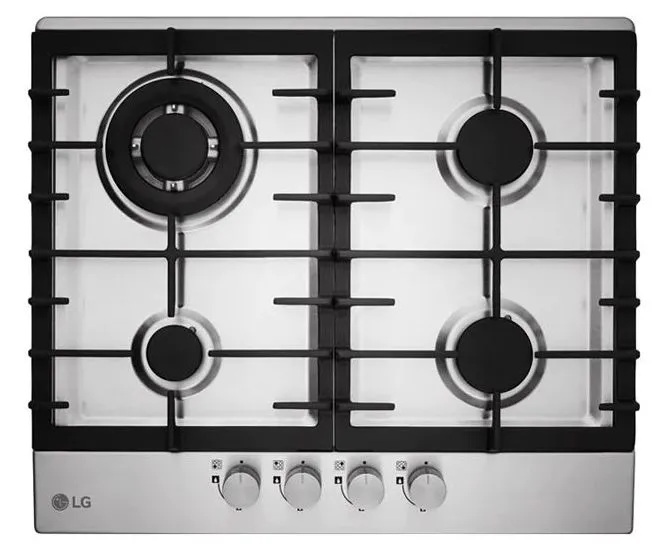 Газовая варочная панель LG HU641DAG, Серебристый