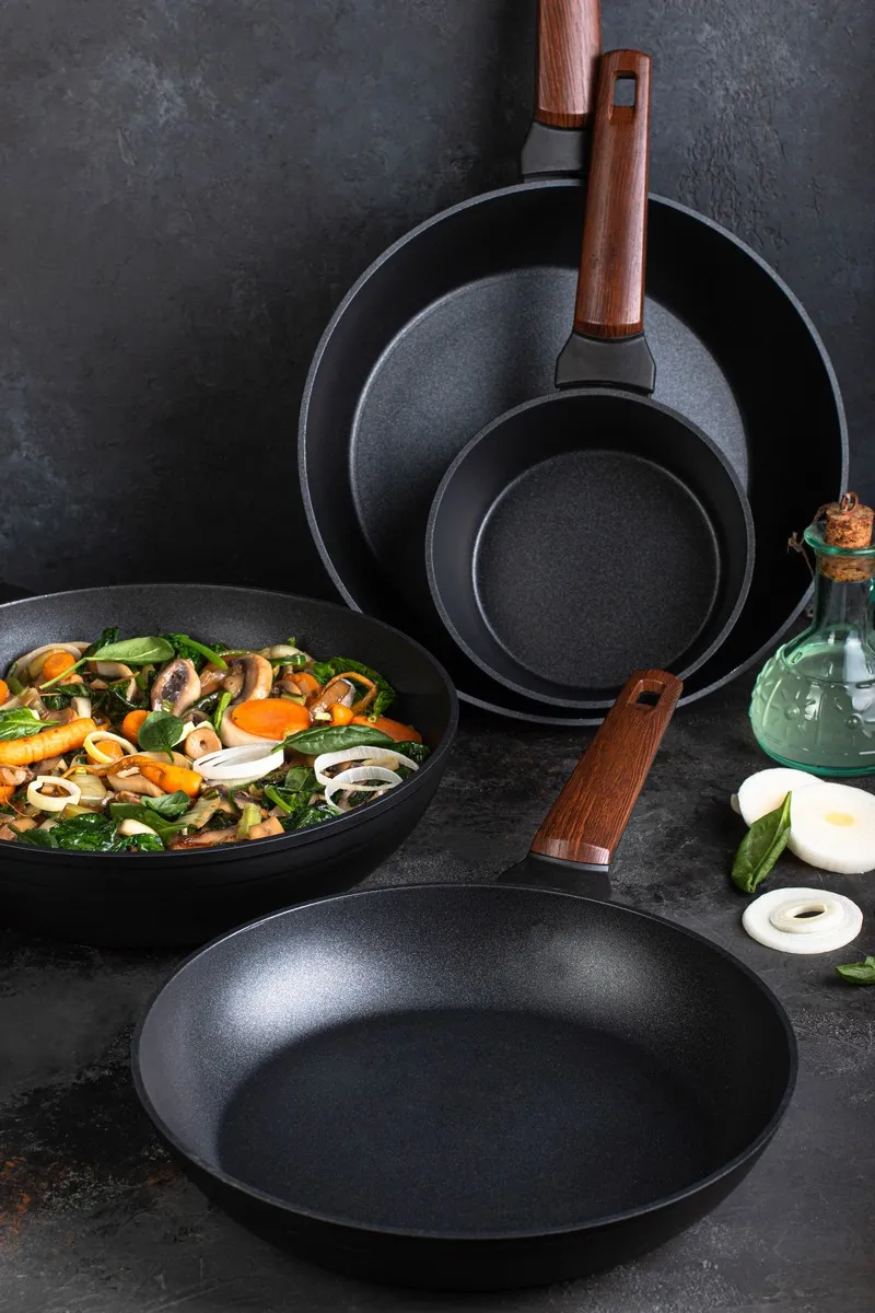 Tigaie Polaris Albero-24F, 24cm, Negru