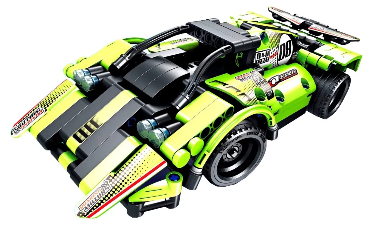 Constructor cu telecomandă XTech 2 Racing Cars
