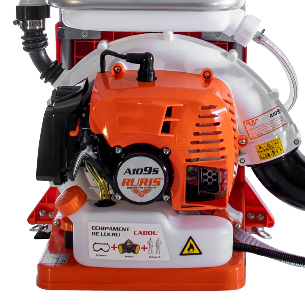 Atomizor Ruris A109S + kit echipament de lucru profesional (casca+salopeta+ochelari+masca)