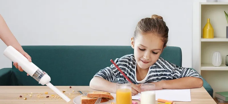 Aspirator Manual Xiaomi Xiaomi Vacuum Cleaner Mini, Alb