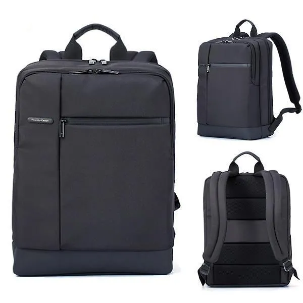 Rucsac pentru Laptop Xiaomi Mi Classic Business, 15.6", Poliester, Negru
