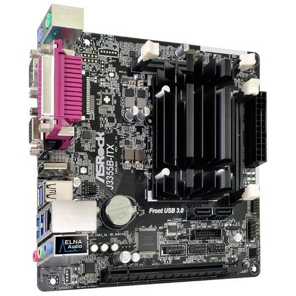 Материнская плата ASRock J3355B-ITX, Intel J3355, Mini-ITX