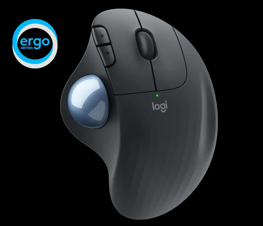 Беcпроводная мышь Logitech M575, Графитовый