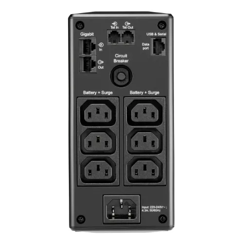 APC Back UPS Pro BR900MI 900VA, 6 Outlets, AVR, LCD Interface