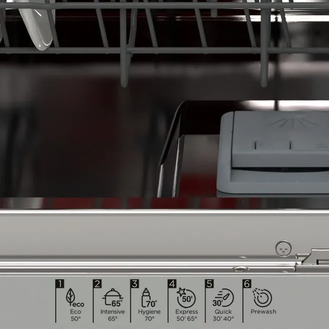 Mașină de spălat vase Sharp QWNI1EI45EXEU, Alb