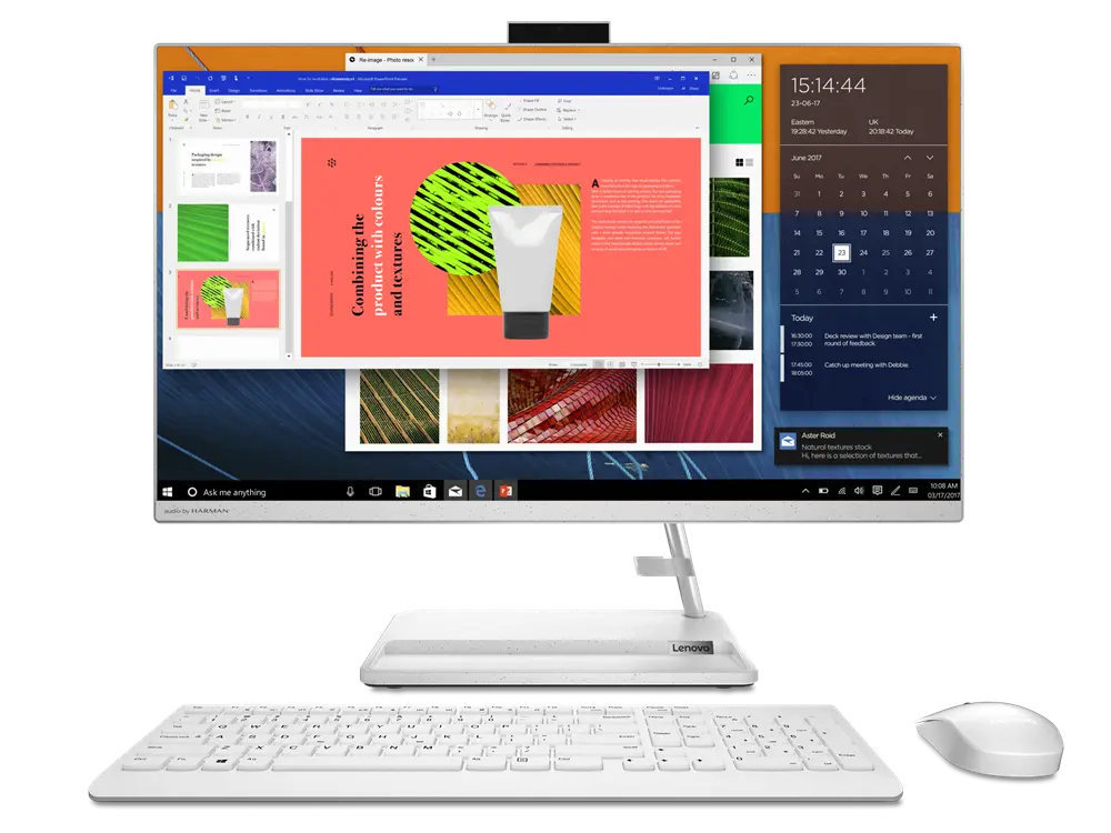 Computer All-in-One Lenovo IdeaCentre 3 27ITL6, 27", Intel Core i5-1135G7, 16GB/512GB, Fără SO, Alb
