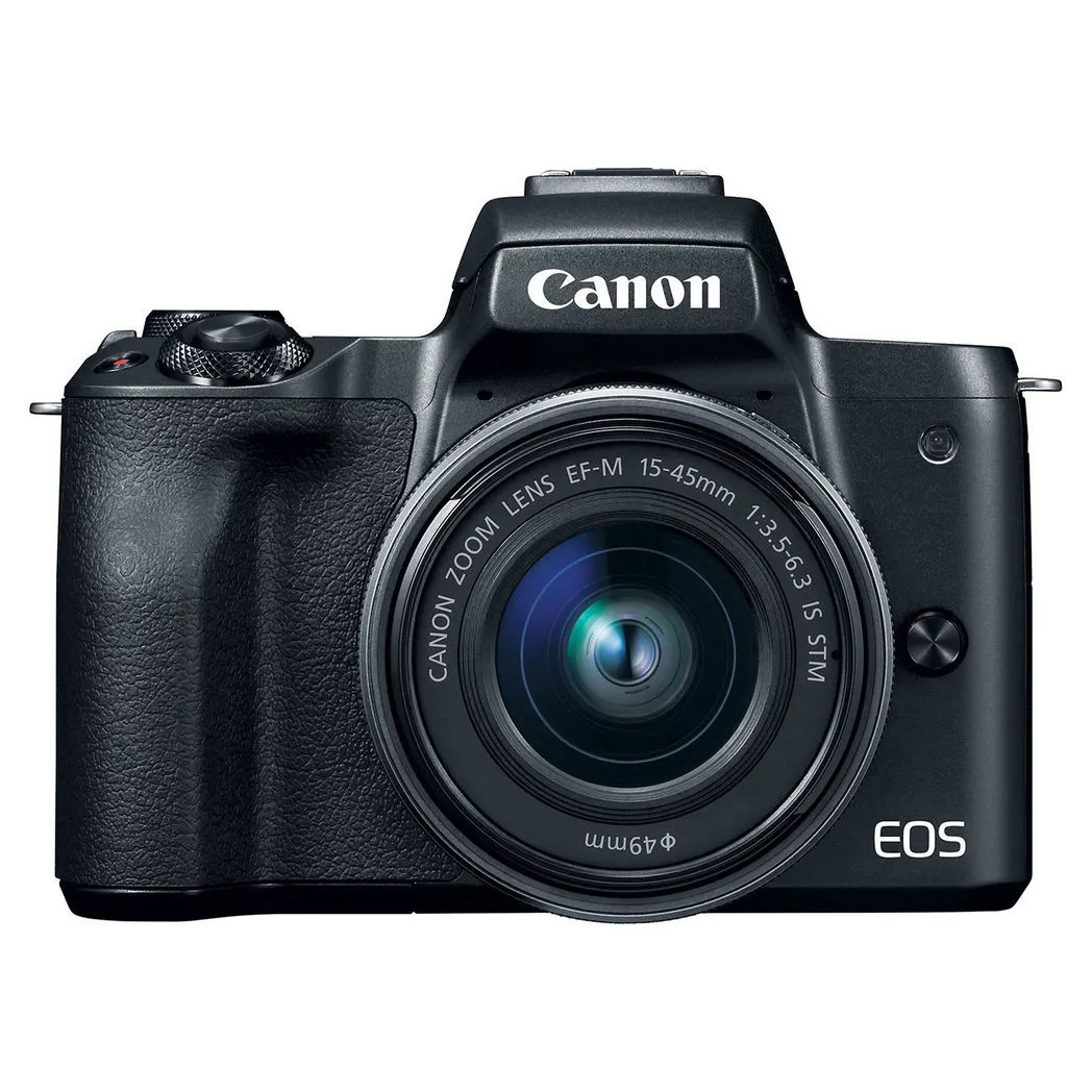 Aparat Foto Mirrorless Canon EOS M50 + EF-M 15-45 IS, Negru