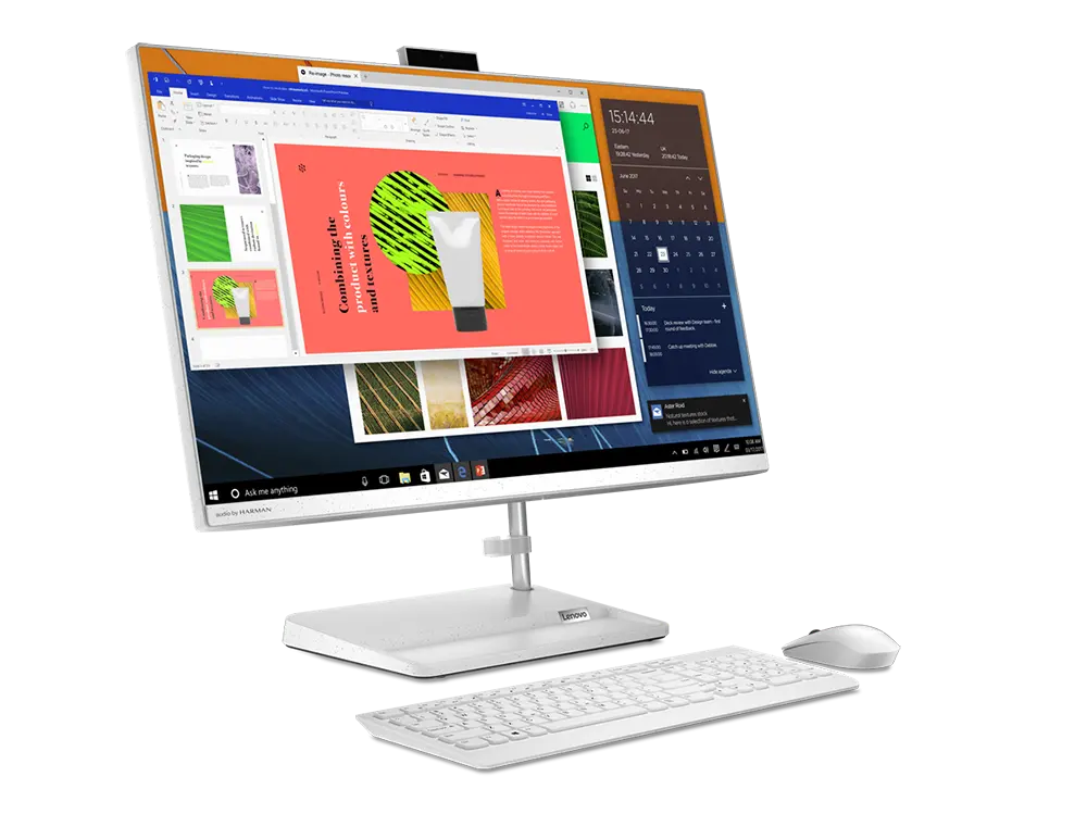 Computer All-in-One Lenovo IdeaCentre 3 27ITL6, 27", Intel Core i5-1135G7, 16GB/512GB, Fără SO, Alb